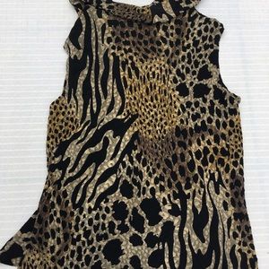 West End cowl neck sleeveless top